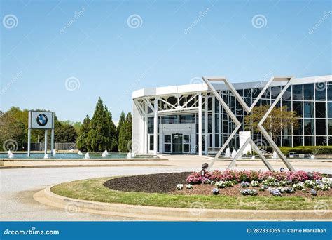 Greer, SC USA- March 29, 2023: BMW Zentrum Visitors Center Building Editorial Image - Image of ...