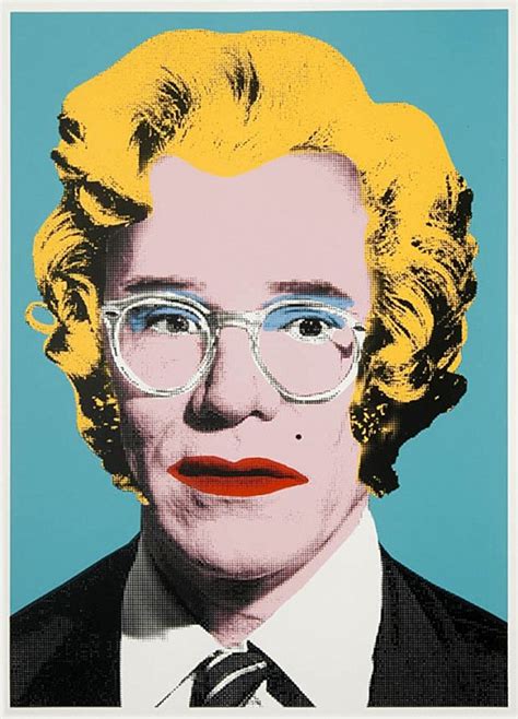 Andy Warhol as Marilyn, by Mr. Brainwash, pop art. | Andy warhol pop ...