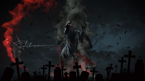 Grim Reaper Art Wallpaper Hd Fantasy 4k Wallpapers Images Photos And ...