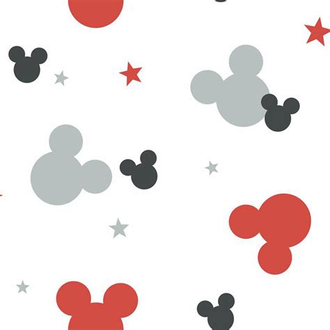 Download Abstract Mickey Mouse Disney Pattern Wallpaper | Wallpapers.com