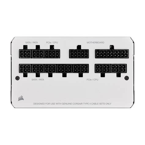 Corsair RM750 (2021) - 750W Gold ATX Modular PSU (White) | PLE Computers