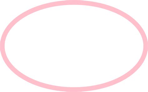 Free clip art "Simple pink ellipse" by mireille