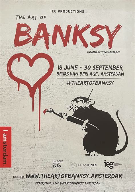 The Art of Banksy Amsterdam Exhibition