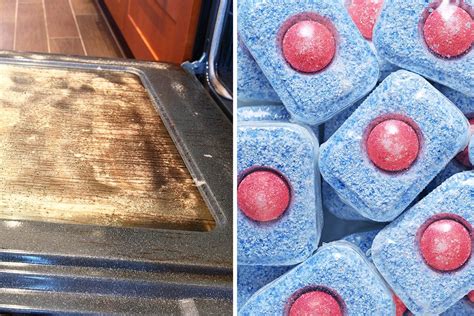 Here's How to Use a Dishwasher Tablet to Clean Your Oven