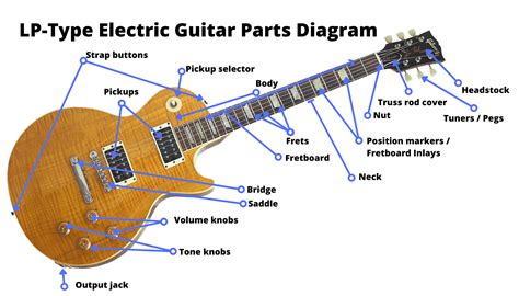 All Guitar Parts Explained: Electric, Acoustic, And Classical + Diagrams