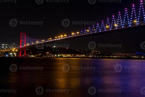 Bosphorus Bridge from Istanbul, Turkey 11148082 Stock Photo at Vecteezy