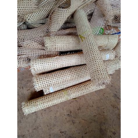 Jual Lembaran Anyaman Rotan / Webbing Rotan 50X150 Motif Bulat Mata Ayam | Shopee Indonesia