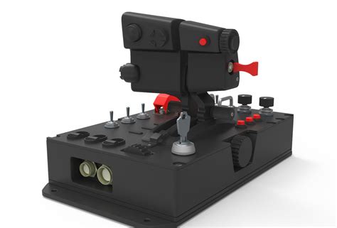 Aircraft Control Joystick Model - TurboSquid 2035908