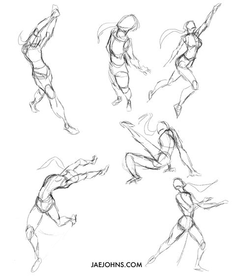 How to Draw Dynamic Poses: Step by Step Guide and Tips - Jae Johns