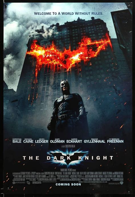 The Dark Knight (2008) Original English One-Sheet Movie Poster 27"x40" - Original Film Art ...