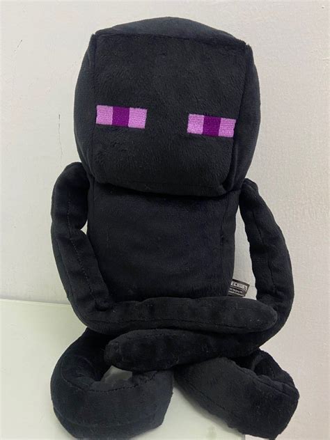 Minecraft Enderman Plush Toy, Hobbies & Toys, Toys & Games on Carousell