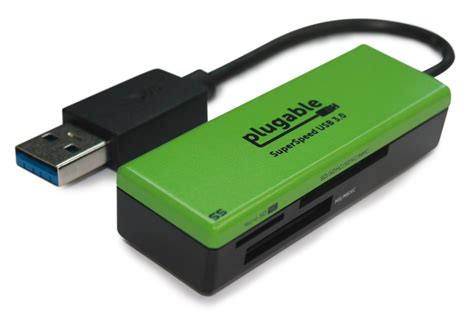 Plugable USB 3.0 Flash Memory Card Reader | Plugable