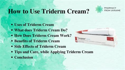 How to Use Triderm Cream: Uses & Benefits of Triderm Cream ...