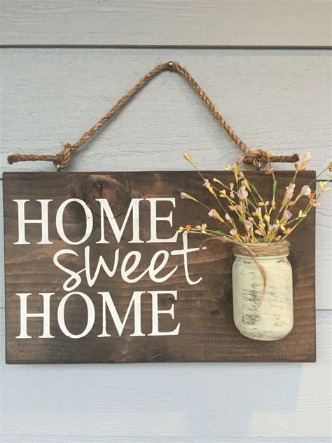 Diy Wooden Signs For Home - 41 Easy DIY Rustic Wood Signs That Will ...