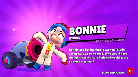 Images and photos of Bonnie from Brawl Stars