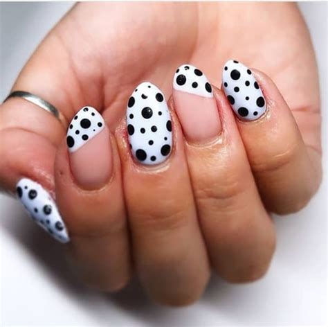 30+ Polka Dot Nail Design Ideas - The Glossychic