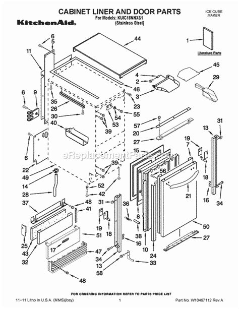 Kitchenaid Refrigerator Parts Ice Maker | Wow Blog