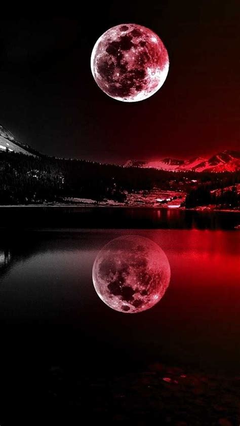 🔥 [30+] Red Moon Night Sky Wallpapers | WallpaperSafari