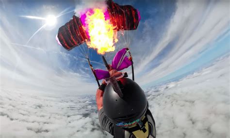 Shoot Your Parachute With a Flare? Why Not! - Gripped Magazine