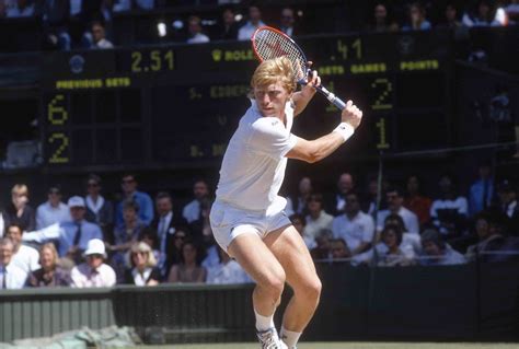 Wimbledon Boris Becker : Erster Wimbledon-Sieg: Boris Becker schreibt vor 30 Jahren ... / But ...