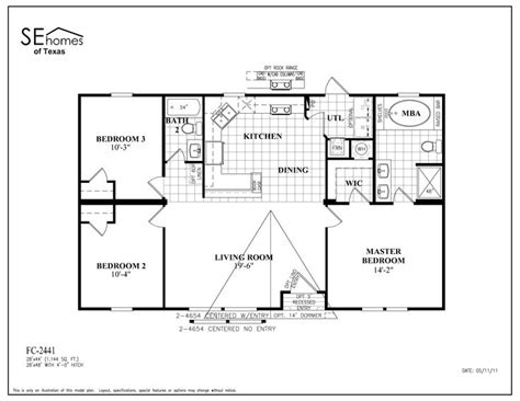 Fleetwood Double Wide Floor Plans - floorplans.click