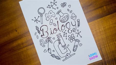 Biology Project Cover Page Design Ideas | Cover Page Designs - YouTube