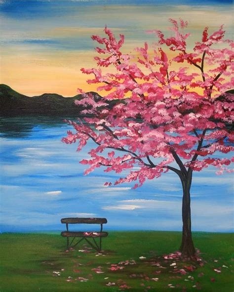 20 Easy Tree Painting Ideas for Beginners - Acrylic Tree Painting, Wat – Grace Painting Crafts