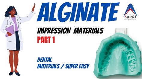 Alginate | Impression Material Part 1 | Dental Materials - YouTube