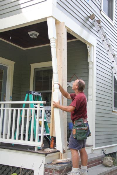 Repair A Rotted Porch Column - A Concord Carpenter