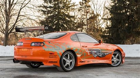 Paul Walker’s 1993 Toyota Supra Mk4 from the original Fast and Furious movie sold for US$185k ...