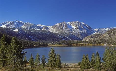 June Lake Sierra Nevada Mountains Photograph by Greg Vaughn - Pixels