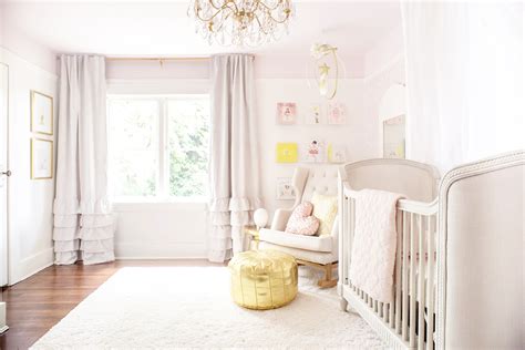 A BABY GIRL'S PINK & DREAMY NURSERY — WINTER DAISY | Melissa Barling, Kids' Interior Decorator ...