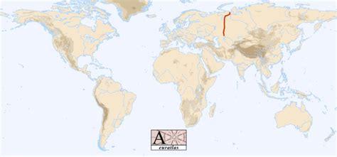 World Atlas: the Mountains of the World - Ural, Ural