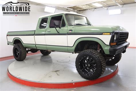 820-Mile 1979 Ford F-250 Supercab Is a Rare, Lifted, 4x4 High Boy, Now For Sale - autoevolution