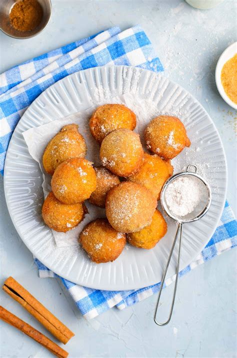 Fluffy, Crispy Pumpkin Fritters | YellowBlissRoad.com