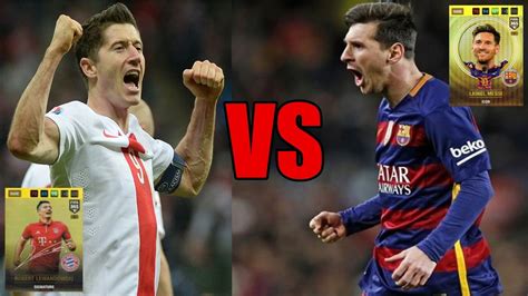 Robert Lewandowski Vs Messi - Messi vs Lewandowski, números de ...