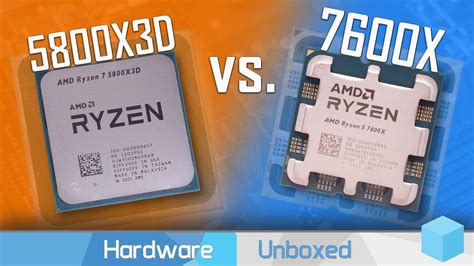 Ryzen 7 5800X3D or Ryzen 5 7600X? AM4 vs AM5: 50+ Game Benchmark - YouTube