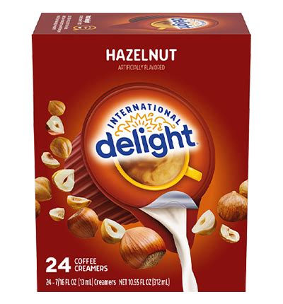 Hazelnut Coffee Creamer Singles 24 pack