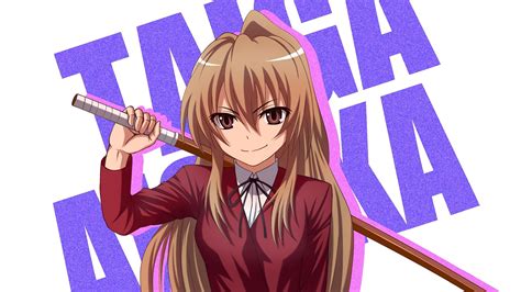 2160x1440 resolution | animated female character, Toradora!, Aisaka Taiga HD wallpaper ...