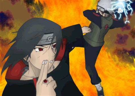 Naruto Sasuke Vs Itachi GIF