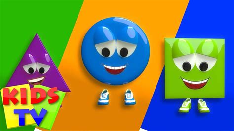 Shapes Song | Shapes By Kids Tv | learn shapes | kids homeschool | preschool for kids | FunnyDog.TV