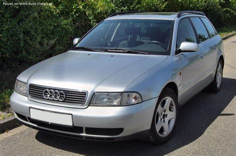 1996 Audi A4 Avant (B5, Typ 8D) 1.9 TDI (110 кс) | Технически характеристики, Разход на гориво ...