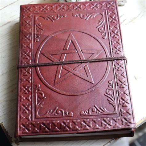 Wicca Journal Pentagram spell book 5"*7"