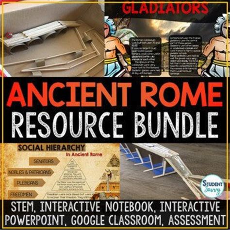 Ancient Rome Activity Bundle Curriculum STEM Map Lesson Plans - Etsy