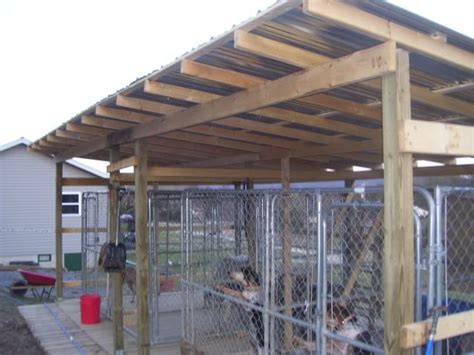 Dog Kennel Roof Ideas