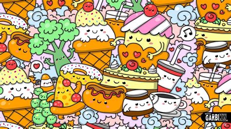 Cartoon Food Wallpapers - Top Free Cartoon Food Backgrounds - WallpaperAccess