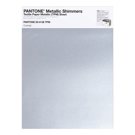 BUY Pantone Metallic Shimmer 20-0136 Contrail