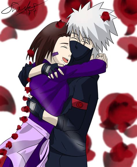 Kakashi and Rin by SheebsArt on DeviantArt