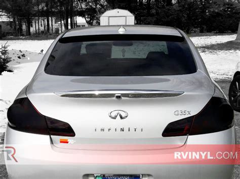 Rtint™ Infiniti G35 Sedan 2007-2008 Tail Light Tint | Film