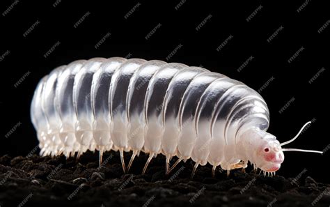 Premium Photo | Millipede Anatomy Tiny Multi legged Marvels on Black Background